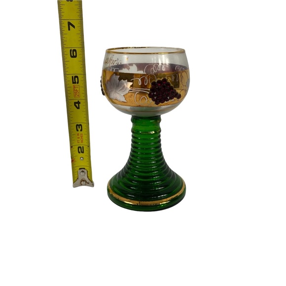 Vintage Roemer Wine Glass Germany Jeweled Souvenir Germany - Picture 5 of 7